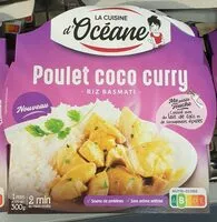 Mängden socker i Poulet coco curry - Riz Basmati