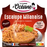 Mängden socker i Escalope Milanaise - Spaghetti tomate