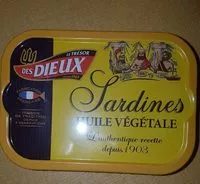 Mängden socker i Sardines Huile Végétale