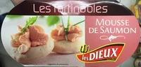 Mängden socker i Les Tartinables (Mousse de Saumon)