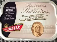 Mängden socker i Sardines Les Petites Sablaises