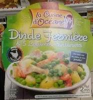 Mängden socker i Dinde fermière & 5 légumes printaniers