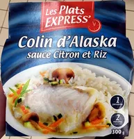 Mängden socker i Colin d'Alaska sauce Citron et Riz