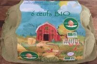 Mängden socker i 6 oeufs Bio boites compostable