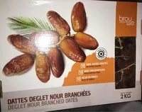 Mängden socker i Dattes