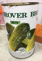 Mängden socker i Cornichons au vinaigre