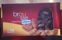 Mängden socker i Dattes Deglet Nour (conditionnée)