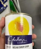 Mängden socker i Demi-pêches au sirop