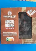 Mängden socker i Abricots bruns