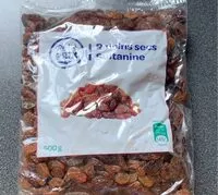 Mängden socker i Raisins secs Sultanine