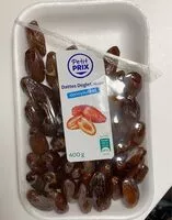 Mängden socker i Dattes