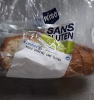 Mängden socker i Pain tranché sans gluten