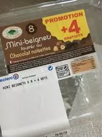 Mängden socker i Mini beignets noisettes