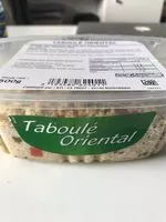 Mängden socker i Taboulé orential