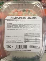 Mängden socker i Macédoine de Légumes - mayonnaise