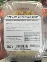 Mängden socker i Torsades aux trois couleurs