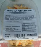 Mängden socker i Penne aux petits légumes