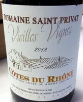 Mängden socker i Vieilles vignes 2012