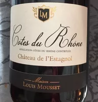 Mängden socker i vin rouge côte du Rhône