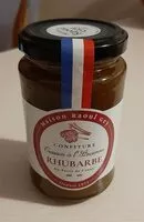 Mängden socker i Confiture de rhubarbe