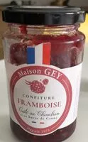 Mängden socker i Confiture framboise