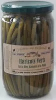 Mängden socker i Haricots verts extra-fins