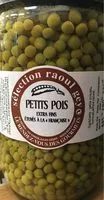 Mängden socker i Petits pois extrafins