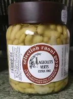 Mängden socker i Flageolets Verts Extra Fins