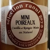 Mängden socker i Mini poireaux