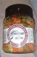 Mängden socker i Macédoine de légumes