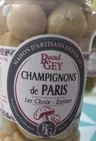 Mängden socker i Champignons de Paris
