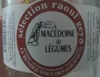 Mängden socker i Macédoine de légumes