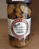 Mängden socker i Cocktail champignon forestier