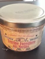 Mängden socker i Terrine forestière aux morilles