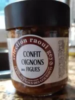 Mängden socker i Confit oignons aux figues