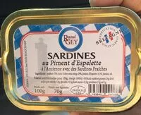 Mängden socker i Sardine au piment d’espelette