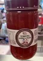 Mängden socker i Tomates entières et pelées