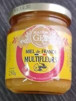 Mängden socker i Miel de France  MULTIFLEURS