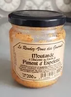 Mängden socker i Moutarde à l ancienne au coulis de piment d squelette