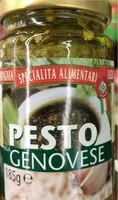 Mängden socker i Pesto alla genovese