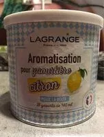 Mängden socker i Aromatisation pour yaourtière, arôme pêche