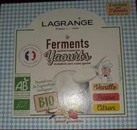 Mängden socker i Ferments yaourts lagrange