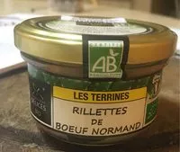 Mängden socker i Rillettes de boeuf normand