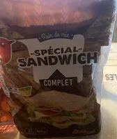 Mängden socker i Pain de mie complet