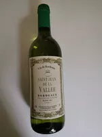 Mängden socker i Saint Jean la Vallée, vin de Bordeaux