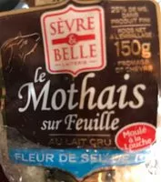 Mängden socker i Le Mothais sur feuille au lait cru