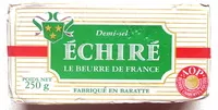 Mängden socker i Demi-sel échiré - Le beurre de France