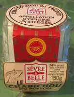 Mängden socker i Chabichou du Poitou