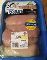 Mängden socker i Filets poulet
