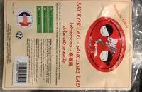 Mängden socker i Say kor lao Saucisses lao